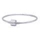 thumbnail image 2 of Pulsera de Mujer para Charms LuckyLy, Acero Inoxidable, Modelo Bruna plateado UNITALLA, 2 of 5