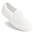 thumbnail image 6 of JENN ARDOR Sneakers For Women Comfortable Flat Shoes Adult Student Casual Shoes size 9 White, 6 of 7