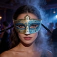 thumbnail image 4 of Masquerade Lace Party Beauty Half Face Lady Wearing, 4 of 5