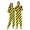 W249, variant on joogoo Yellow Stripes Unisex Adults Onesies Pajamas Jumpsuits L