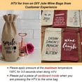 thumbnail image 4 of Clearance! 10pcs Jute Wine Gift Bags, 14 x 6 1/4 inches Wine Christmas Bags Wine Bottle Gift Bags with Drawstring for Christmas, Wedding, Travel, Birthday, Holiday Party, 4 of 8