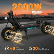 KUKIRIN G2Master Electric Scooter, 1081WH Power Dual 1000W Powerful Motor, 37 MPH Max Speed, 43 Miles Range, 52V/20Ah Large Capacity Battery, 10 Tires, Dual Brake Folding E-Scooter for Adults