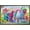 Bronze Framed Version, variant on DreamWorks Trolls - Group Wall Poster, 14.725" x 22.375", Framed
