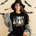 thumbnail image 5 of Halloween Goose in Costume T-Shirt, Spooky Fall Geese Tee for Bird Enjoyers, 5 of 5