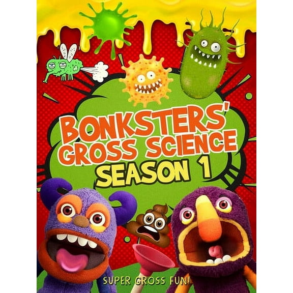 Bonksters Gross Science Season 1 (DVD), Wownow, Animation