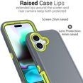 thumbnail image 5 of CoverON For Apple iPhone 16 Plus / iPhone 16+ Case, Military Grade Heavy Duty Full Body Rugged Phone Cover, Gray, 5 of 8