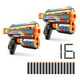 thumbnail image 1 of Toy Foam Blaster XShot Skins Flux Blaster con 16 dardos, paquete de 2, 1 of 4