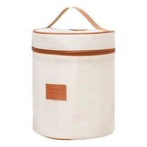 AYktou Lunch Box for Women,Beige Lunch Box for Men,Super Large Capacity Tote Bag Lunch Bag can Long-term Heat Preservation,Insulated Lunch Bag Impermeable,Waterproof,Wear-Resistants