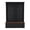Black, variant on T-Foyer Farmhouse Black Hall Tree with 6 Hooks & Bench, Wooden Rustic Entryway Organizer with Open Storage & 2 Drawers