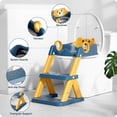 thumbnail image 2 of Asiento para ir al baño RABB 1ST Upgrade para niños pequeños, inodoro 2 en 1, 2 of 8