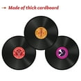 thumbnail image 6 of Haooryx Record Decor Set Fake Retro Vinyl Records Birthday Gift Music Party Supplies, 12 Inch,14Pcs, 6 of 7