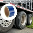 thumbnail image 3 of Cinta Reflectante Unique Bargains 50mmx10m Cinta Adhesiva de Advertencia de Seguridad Reflectora para Automóviles Camiones Azul 1 Pcs, 3 of 7