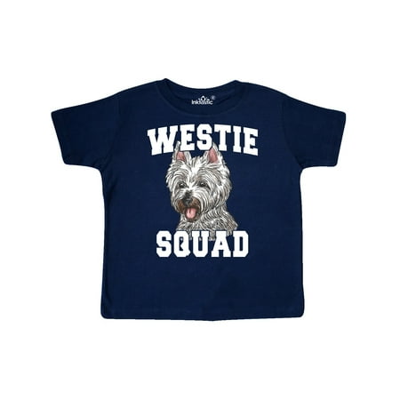 

Inktastic Dog Westie Squad Gift Toddler Boy or Toddler Girl T-Shirt