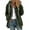 Army Green, variant on Women Fuzzy Fleece Jacket, Oversized Fall Winter Coats Zipper Hooded Homecoat Warm Outerwear Pockets Women Coats Winter 3XL