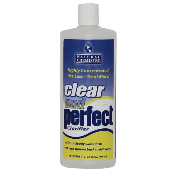 Natural Chemistry 03500 Clear & Perfect Swimming Pool Water Clarifier, 32 Ounces