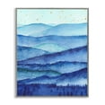 thumbnail image 5 of Stupell Industries Blue Mountains Trees Scenery Shining Stars Sky Painting Gray Framed Art Print Wall Art, Design by Arrolynn Weiderhold, 5 of 5