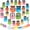 24, variant on UYWZQ-24 pcs Vegetable Cutter Shapes Sets Cookie Cutters Fruit Stamps Mold with 20 pcs Food Picks and Forks for Kids