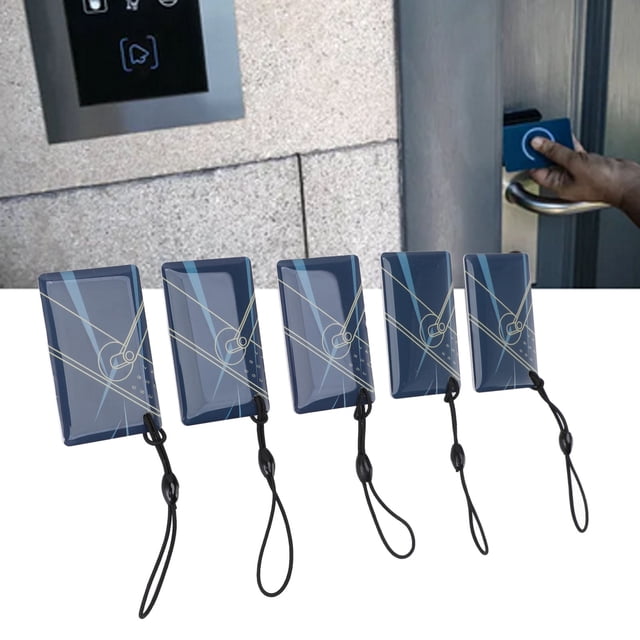 Access Control Key Fob, Compact 20Pcs Proximity ID Card 13.56Mhz Intelligent Sensitive Versatile for Attendance