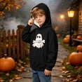 thumbnail image 4 of hengsof Girls Halloween Warm Hoodie Kids Print Pullover with Pocket Toddler Fall Winter Long Sleeve Sweatshirt 3-14Years, 4 of 8