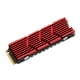 thumbnail image 4 of Cubierta de disipador de calor SSD, almohadilla conductora térmica de disipación de calor integral premium Rojo, 4 of 9