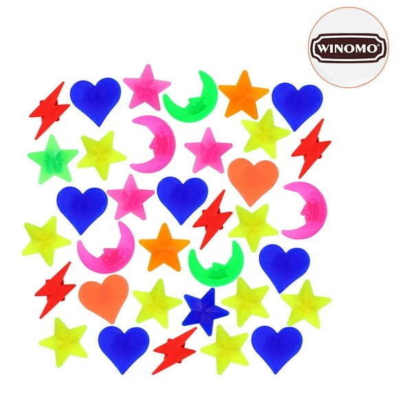 Toddmomy Bike Decorations Fun Accessories for Kids Cycling Decor 1Set Assorted .7x3.3x0.2in