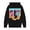 Black, variant on Boys Pullover Hoodie Soft Casual Sweatshirt For Kids Youth Athletic Jacket With Pocket Little Boys Pullover
