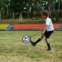 PBPBOX Adjustable Black Soccer Training Net Football Juggling and Skill Trainer