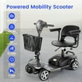 thumbnail image 3 of WOOKEN Mobility Scooter for Adults, Seniors, 24V 12AH Electric Powered Wheelchair Device, 250W 4 Wheels Compact Folding Duty Mobile for Elderly, 3 of 17