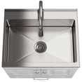 thumbnail image 4 of Simpli Home Lawrence All-in-One 28-inch Utility Sink & Cabinet, 4 of 11