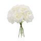 thumbnail image 1 of 10pcs/set PS Artificial Flower, Romantic Grey Artificial Flower Stem For Wedding Home Room Decoration, All Season, 1 of 4