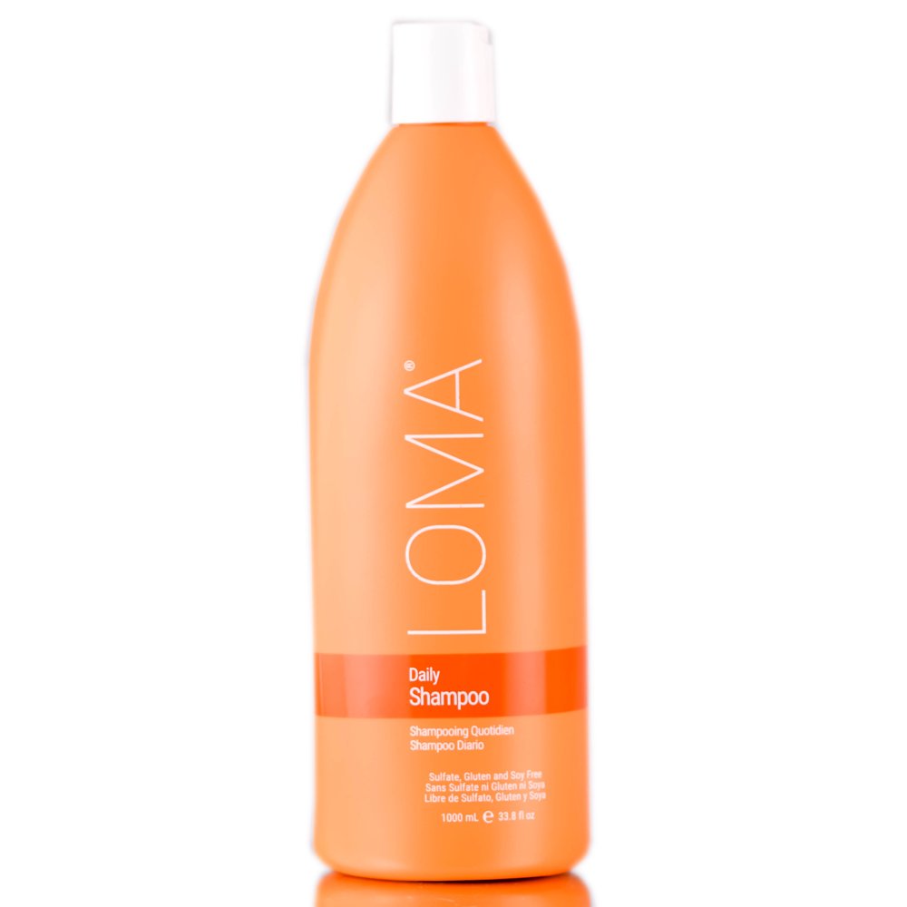 Loma Organics Daily Shampoo 33.8 oz Pack of 1 with Sleek Comb