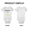 thumbnail image 3 of My Big Sister Is A Dinosaur Cute Baby Bodysuit Boy Girl, 3 of 5