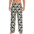 thumbnail image 2 of Goofa Sea ​​Urchin Printed Soft Pajama Pants for Men, Wide Leg Comfy Casual Lounge Yoga Pants-X-Large, 2 of 9
