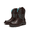 BROWN, variant on Women's Mid-Calf Cowboy Cowgirl Boots Embroidered Pull-On Western Boots