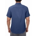 thumbnail image 5 of Youclos Men's Linen Shirt Short Sleeve Button Down with Pocket, 5 of 6