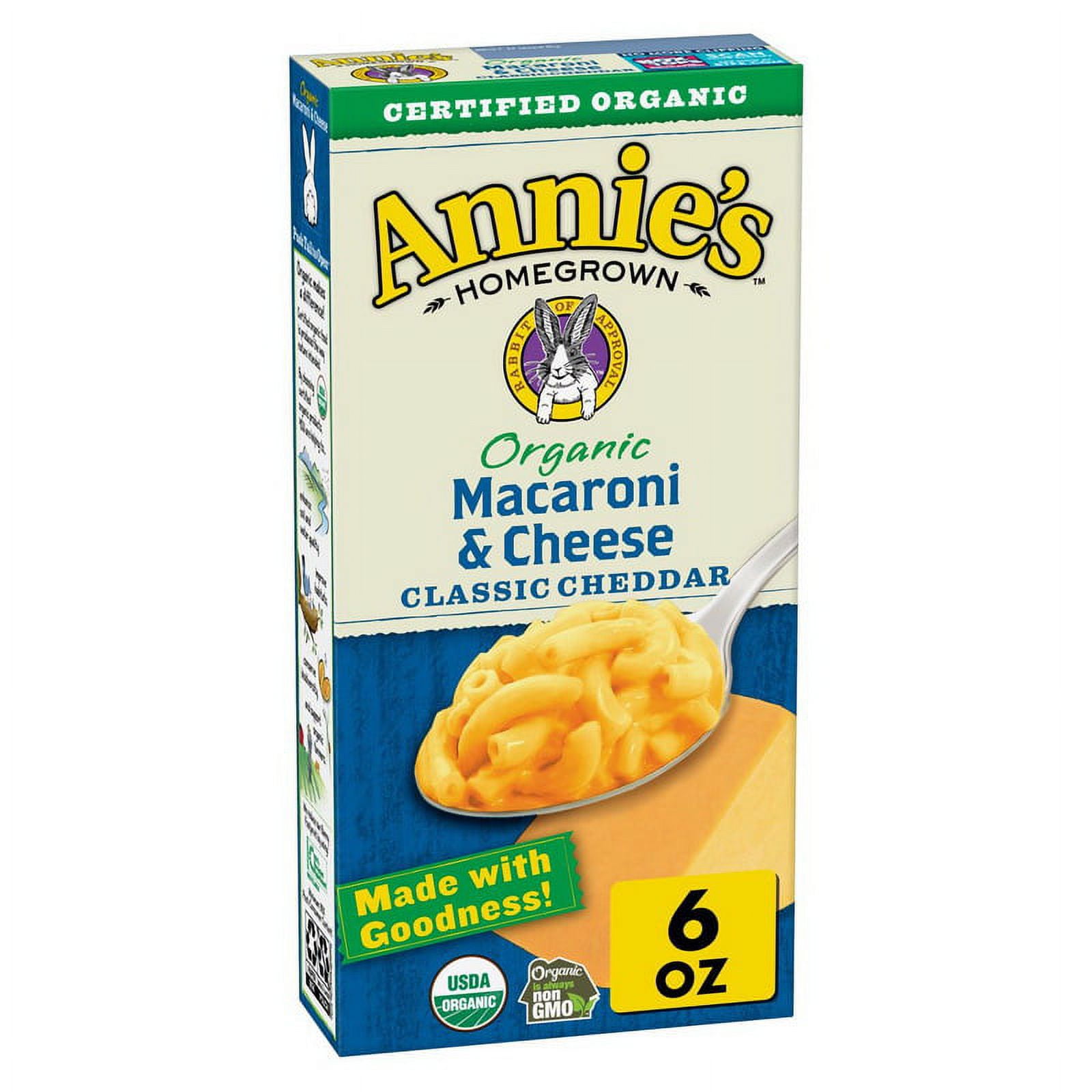Annie's Organic Classic Macaroni & Cheese, 6 Oz