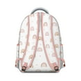 thumbnail image 3 of Boho Themed College Backpack - Spacious 17 Inch Laptop Pocket, Vintage Tribal Art, Large Capacity for Campus Life, Dorm & Commuter Friendly, 3 of 6