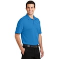 thumbnail image 4 of Port Authority Silk Touch Interlock Performance Polo-S (Brilliant Blue), 4 of 6
