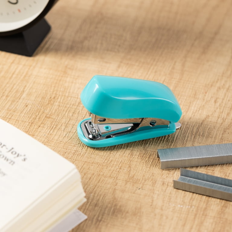 Mini Stapler, 15-Sheet Capacity, Blue, 10 Pack photo 6