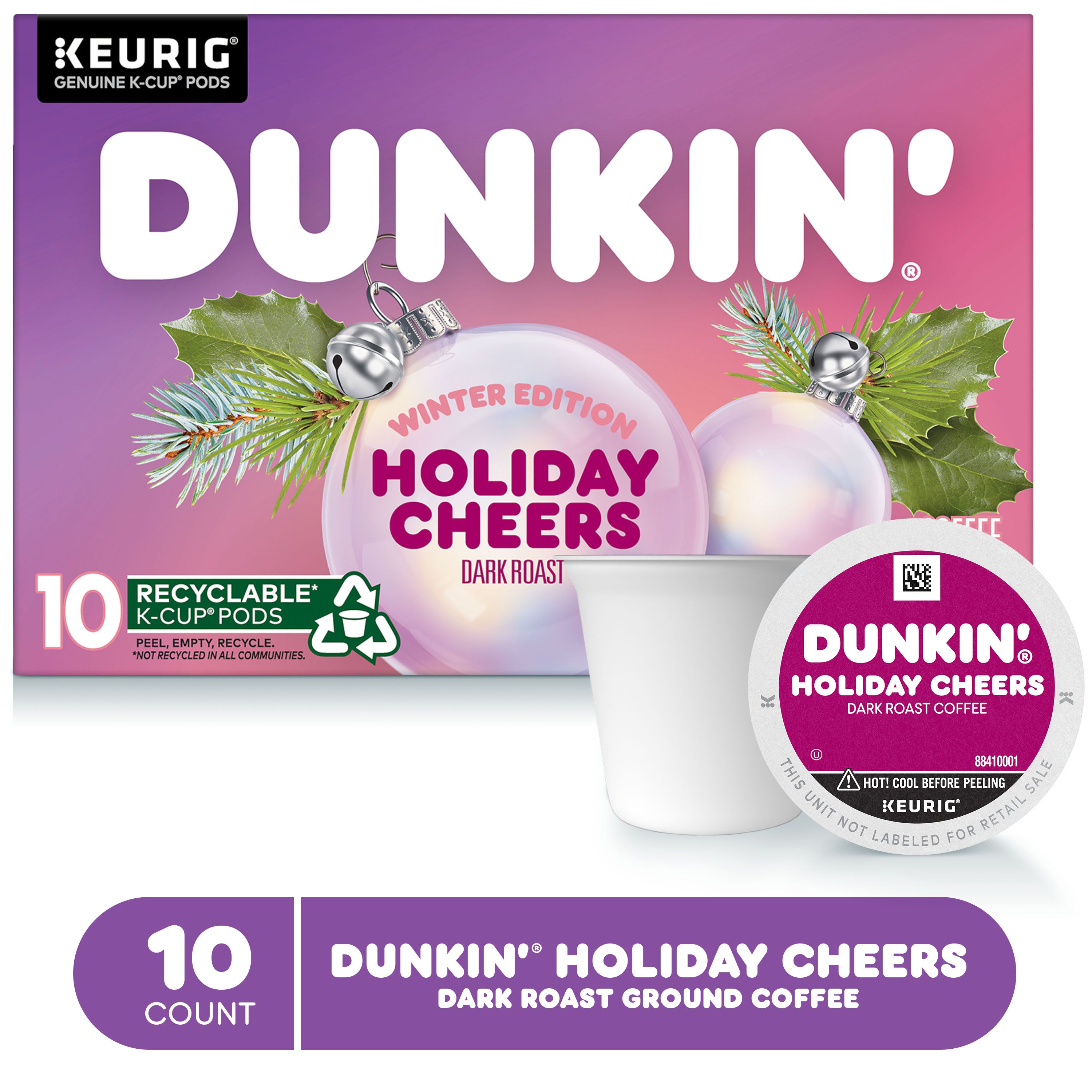 Dunkin' Holiday K-Cup Variety Pack 60ct 
