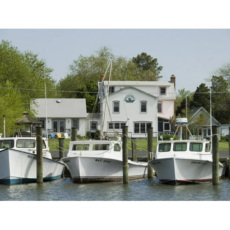 Dogwood Harbour, Tilghman Island, Talbot County, Chesapeake Bay Area, Maryland, USA Print Wall Art By Robert