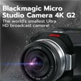 thumbnail image 2 of Blackmagic Design Micro Studio Camera 4K G2 Bundle with 14 to 140mm f3.5-5.6 ASPH Lens, Battery for Canon EOS 5D Mark II, Case (Black), Coaxial Cable (2-Pack) and Focus Camera Ties (10-Pack) (7 Items), 2 of 7