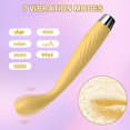thumbnail image 2 of Mini G-Spot Finger Vibrator Sexy Toys Vibrators for Women Female Adult Stimulator Rose Vibrator Yellow, 2 of 7