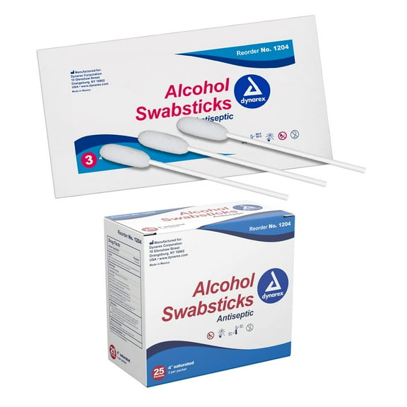 Alcohol Swabsticks - 3's - Box
