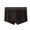 Black, variant on Besolor Mens Underwear Soft Breathable Cotton Boxer Briefs Big and Talls Seamless Stretchy Wicking Underwear