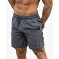 thumbnail image 2 of Men's Fitness Running Pants Summer Black Stretch Breathable Cool Shorts, 2 of 5
