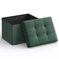 thumbnail image 1 of Otomana plegable SONGMICS Retro Green ULSF102C01, 1 of 6