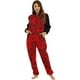 thumbnail image 3 of Mono con capucha para mujer, ropa de dormir a rayas con cremallera, pijamas de Navidad y Año Nuevo, Pelele de manga larga para invierno, 3 of 4