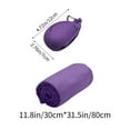 thumbnail image 3 of Kumdkd Microfiber Sports Towel - Quick-Dry Portable Sweat Absorbing Gym & Travel Towel with Hanging Loop (Purple, 4.72x2.76x1.97in), 3 of 6
