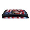 thumbnail image 5 of CHAQLIN Polyester Fabric Children's Trifold Wallet with Bass American Flag, Lightweight Foldable Youth Wallet for Outdoor and Travel, 5 of 7